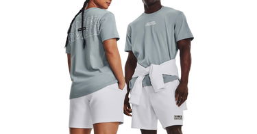 Тениска Under Armour OUTLINE HEAVYWEIGHT TEE Сиво | 1379109-465, 1