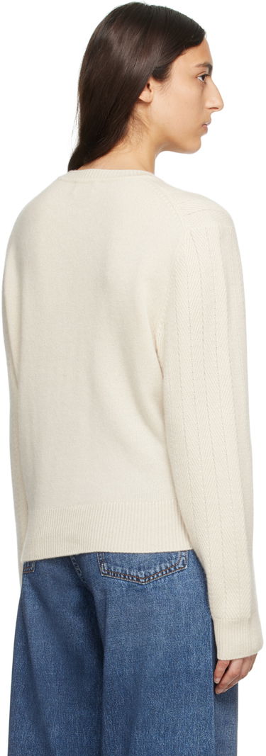 Пуловер rag & bone Durham Knit Sweater Бяло | WAS23F037CC37, 2