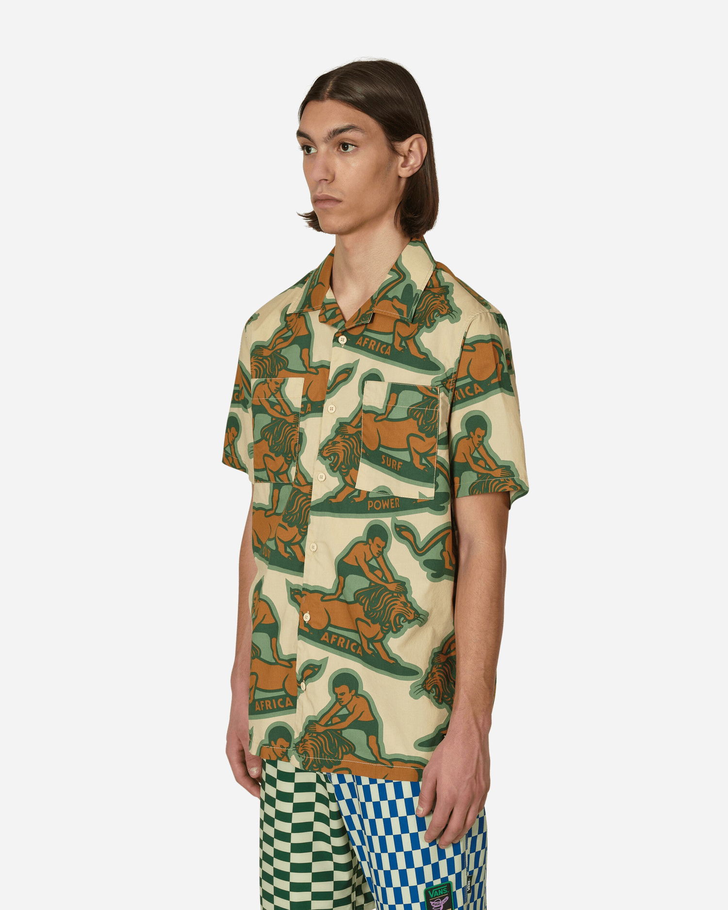 Риза Vans Mami Wata Woven Shortsleeve Shirt Многоцветен | VN0006DUGRX1, 1