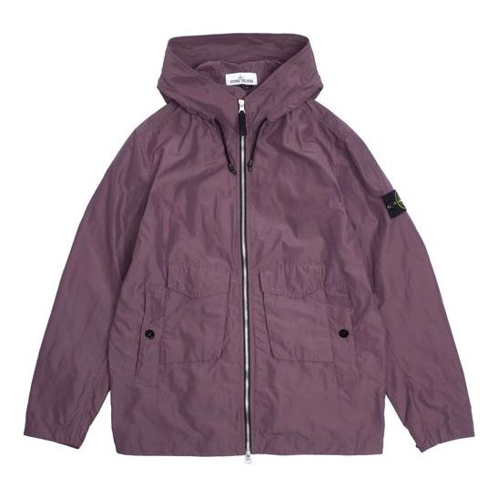 Ветровка Stone Island Micro Reps Jacket Лилаво | 741541122-V0011, 0