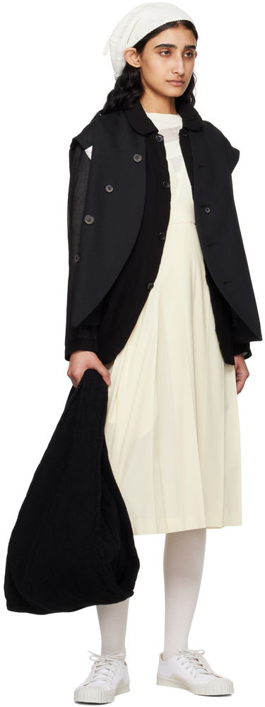 Pокля Comme des Garçons Comme des Garçons Girl Pleated Midi Dress Бяло | NM-A008-051, 3