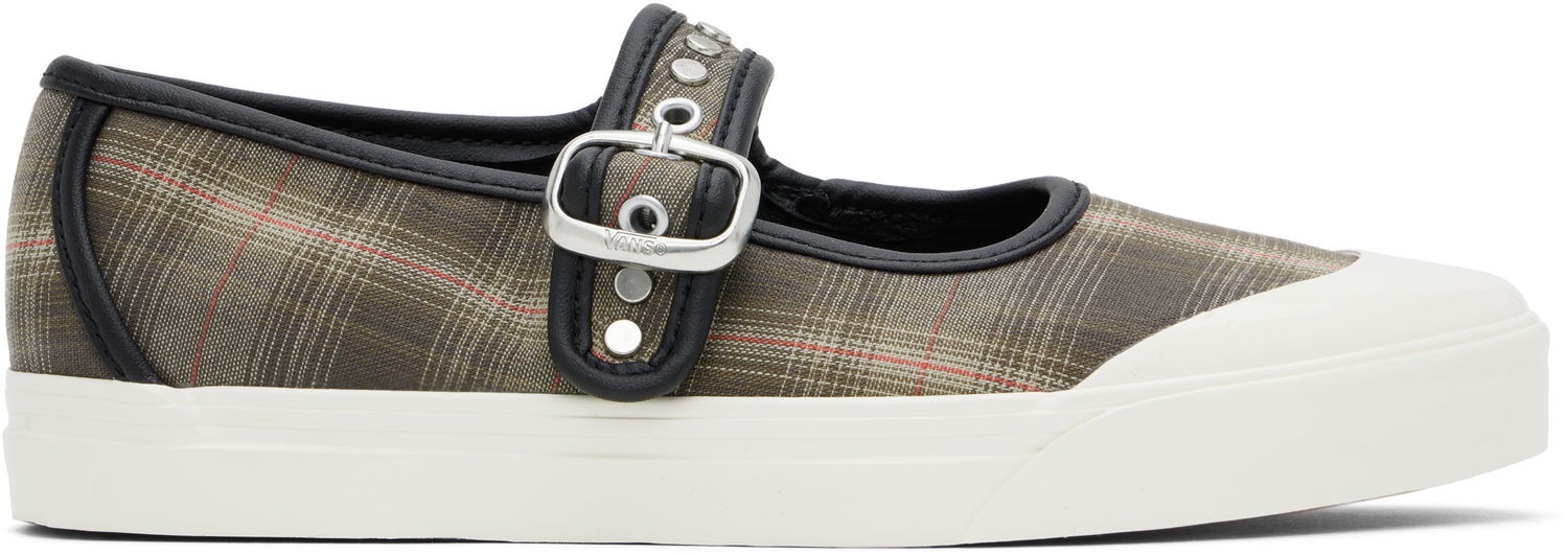 Кецове и обувки Vans LX Mary Jane Lo Pro Ballerina Flats Кафяво | VN000D34OLV1, 0
