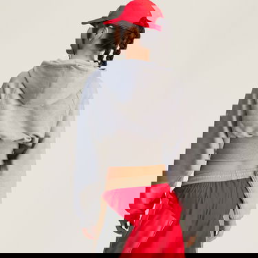 Суитчър adidas Performance Stella McCartney x Cropped Hoodie Сиво | JI5148, 1