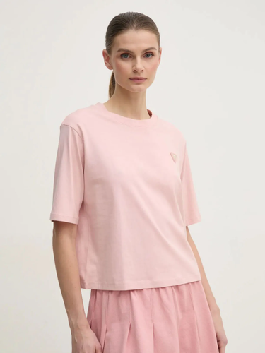 Тениска GUESS Guess Colette Boxy T-Shirt Розово | V4BI21I3Z14-G644, 0