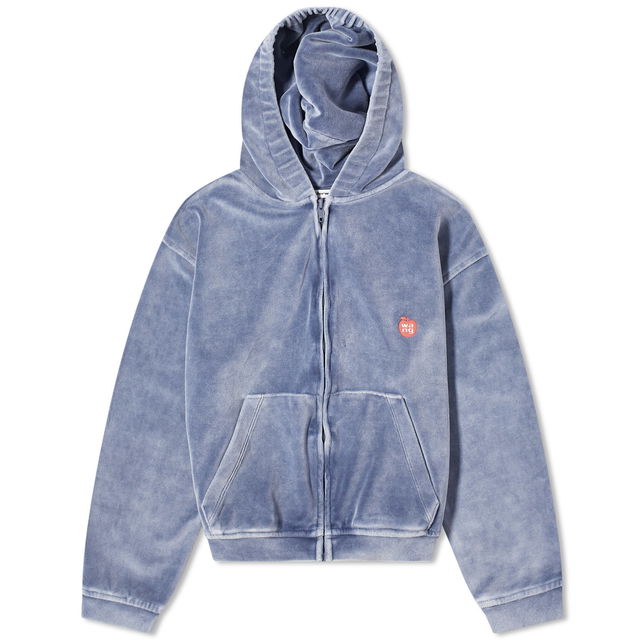 Shrunken Zip Up Hoodie