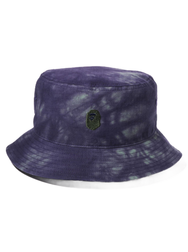 Шапка BAPE Tie Dye One Point Bucket Hat Лилаво | 1I80-181-003