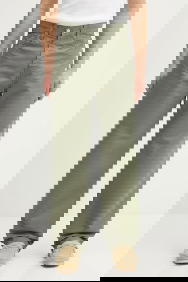 Панталони Carhartt WIP Cotton Landon Pant Зелено | I034806.1YFGD, 0