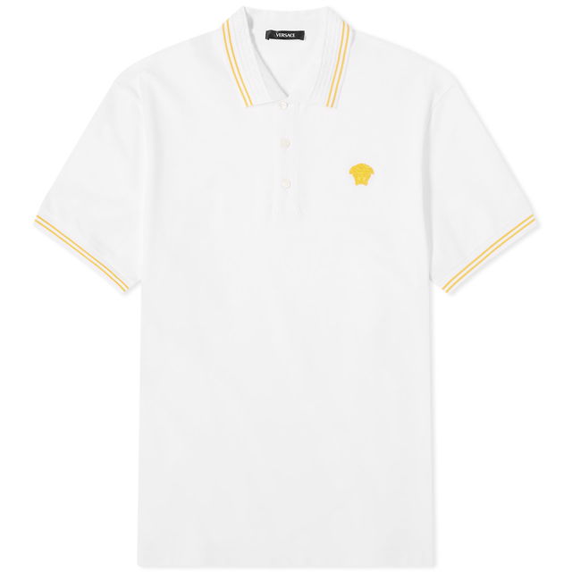 Men's Medusa Polo White