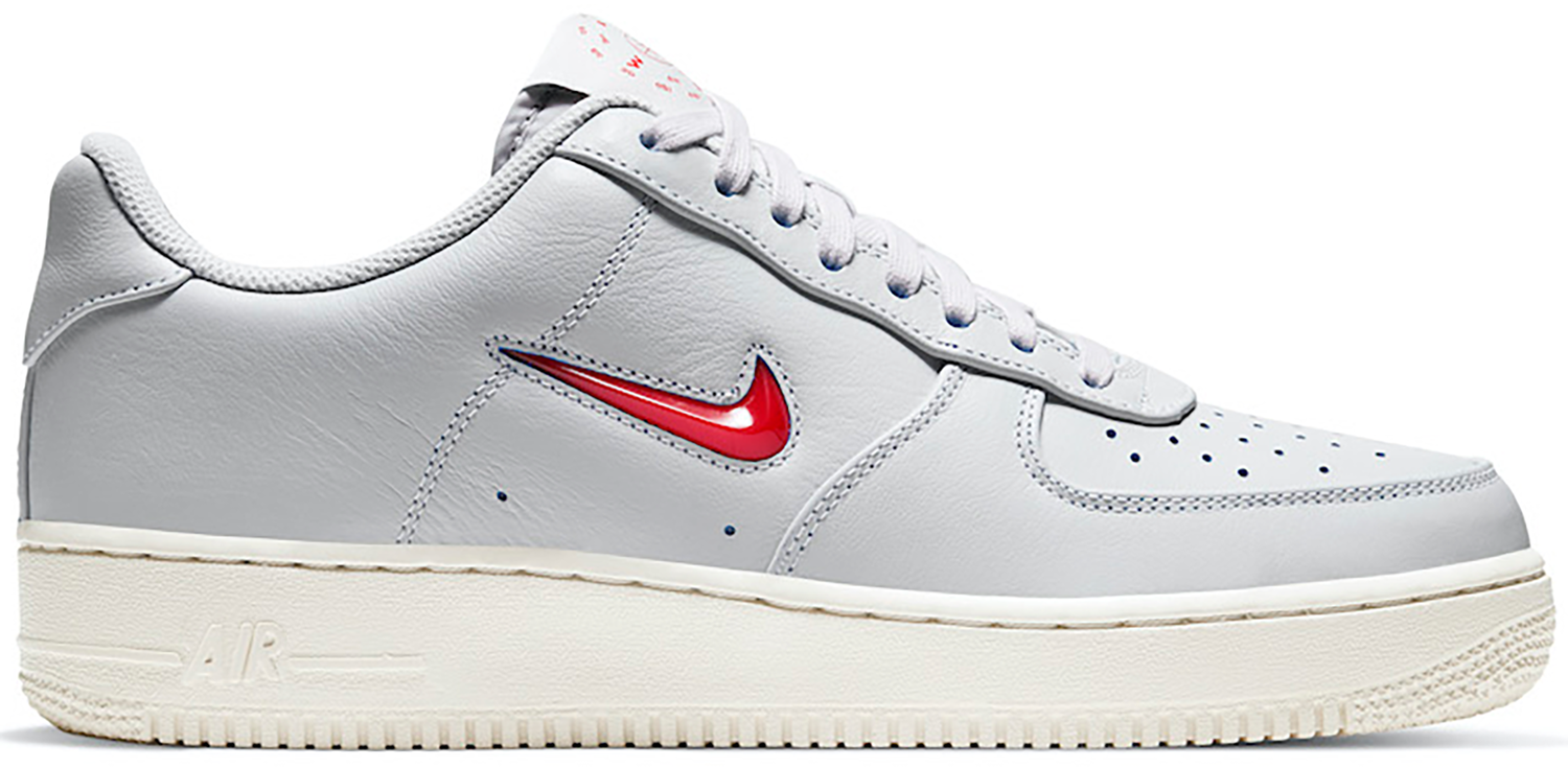 Кецове и обувки Nike Air Force 1 Low Rub Away Red Сиво | CK4392-002, 0