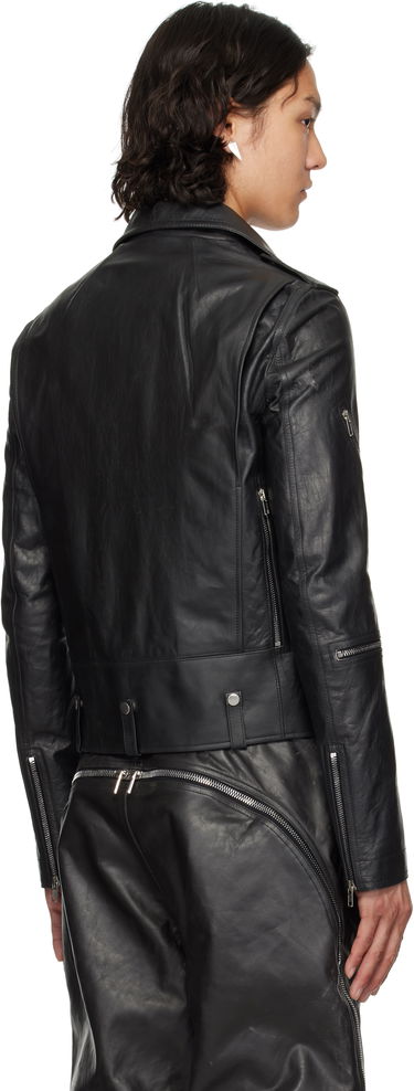 Яке Rick Owens Rick Owens Hollywood Bauhaus Stooges Leather Jacket Черно | RU01E5765 LTP, 2
