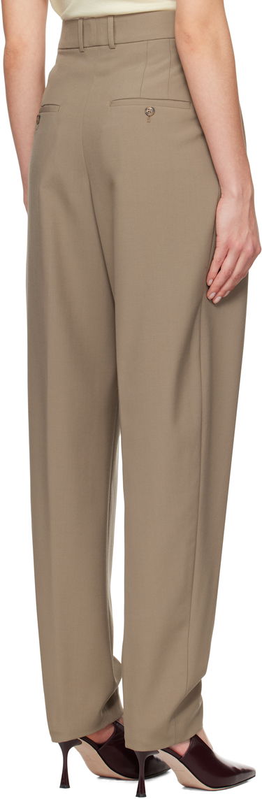 Панталони Róhe Round-Leg Tailored Trousers Кафяво | 414-30-046, 2