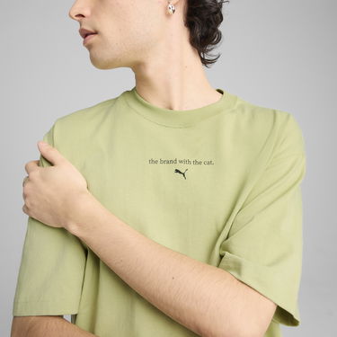 Тениска Puma GRAPHICS The Cat T-Shirt Зелено | 629411_37, 4
