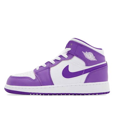Кецове и обувки Jordan Air Jordan 1 Mid "Purple Venom" GS Лилаво | DQ8423-511, 0