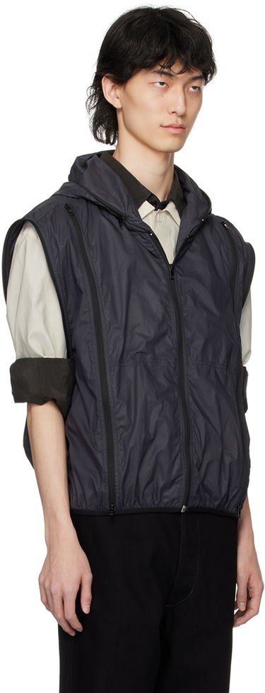 Ветровка LEMAIRE LEMAIRE Zip Hooded Jacket Черно | OW1061 LF1243, 3