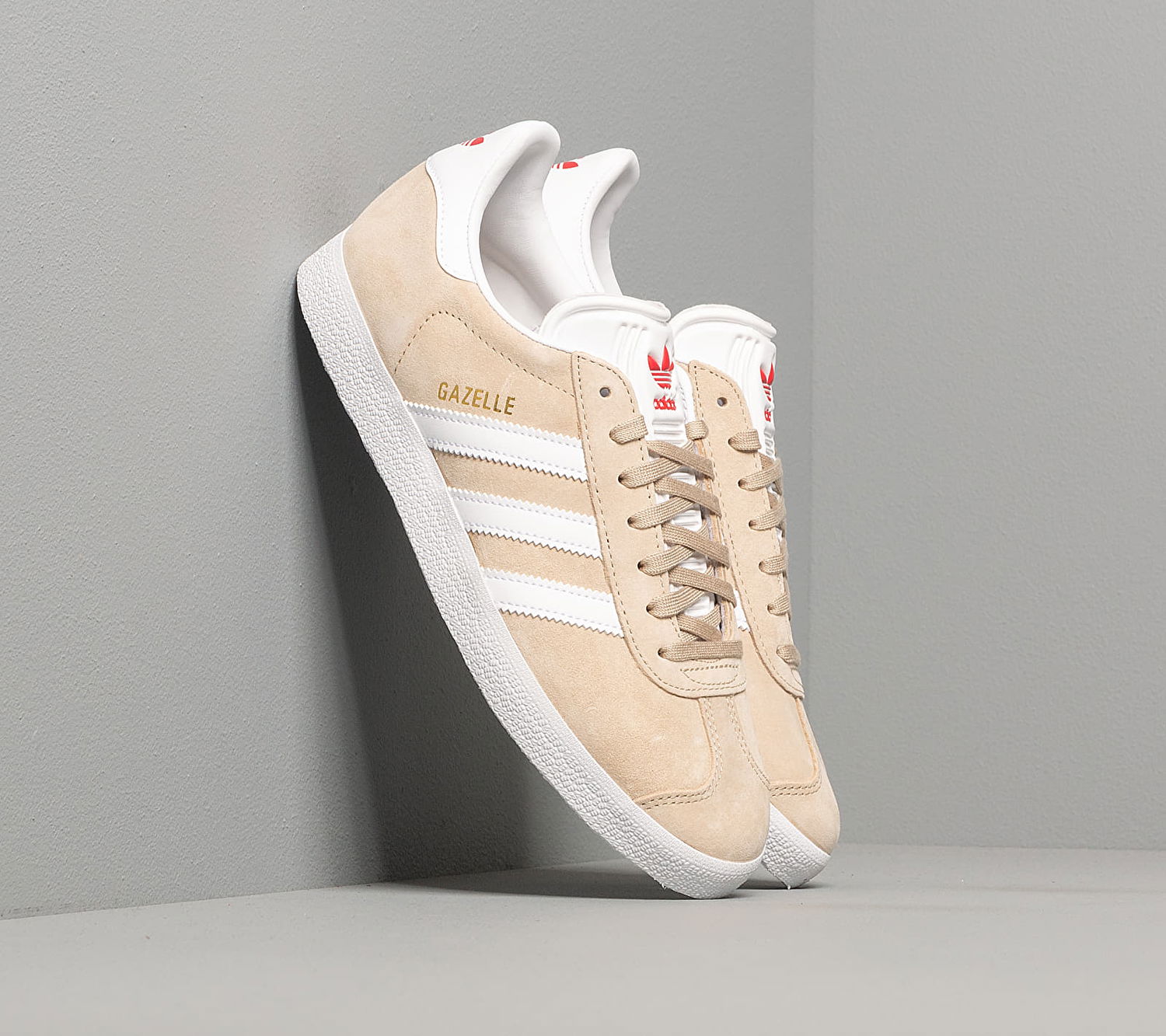 Кецове и обувки adidas Originals Gazelle W Бежово | EF6507, 1