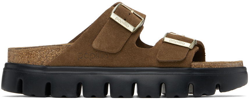 Кецове и обувки Birkenstock Papillio Arizona Platform Sandals Кафяво | 1028389, 0