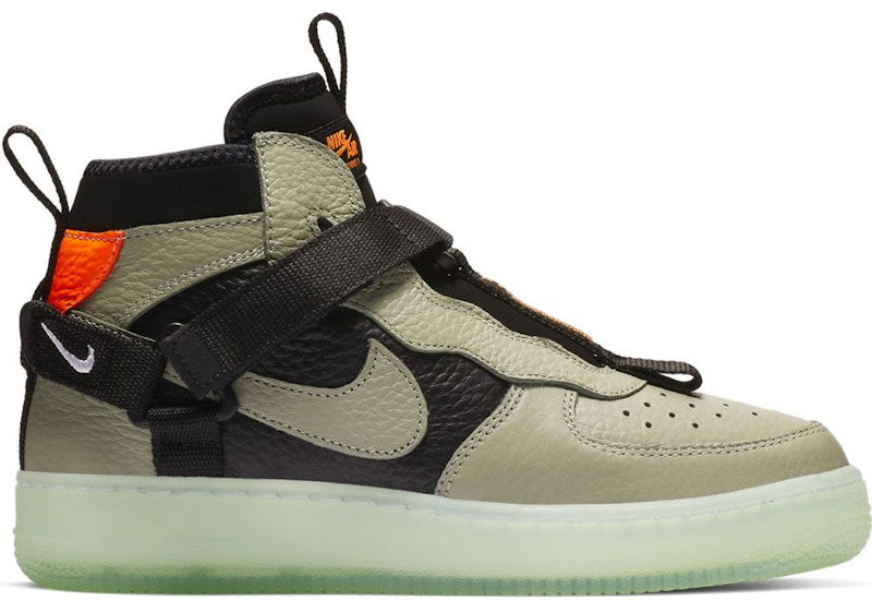 Кецове и обувки Nike Air Force 1 Utility Mid Зелено | AQ3693-300