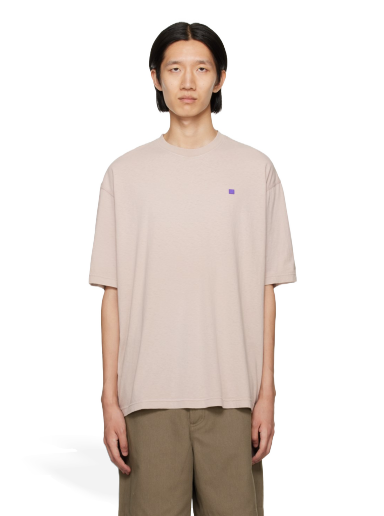 Тениска Acne Studios Patch T-Shirt Бежово | CL0163-