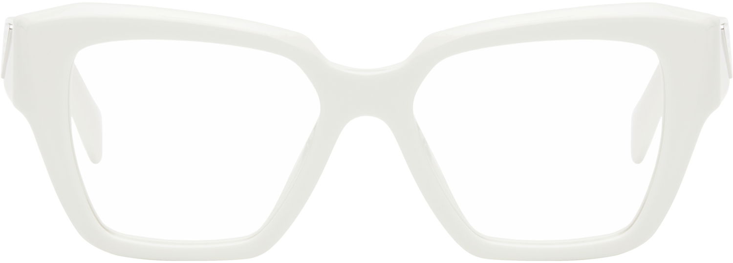 Слънчеви очила Prada Cat Eye Acetate Glasses Бяло | 0PR 09ZV 51 8056597973236, 0