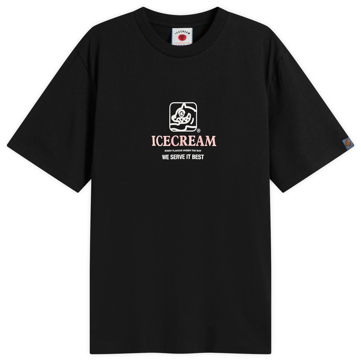 Тениска BBC IceCream Serve It Best Graphic Tee Черно | IC25348-BLK, 1