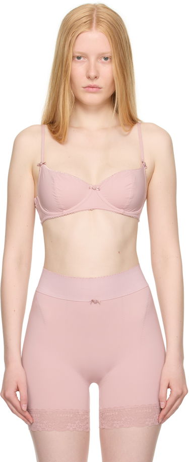 Сутиен SKIMS SKIMS Retro Shapewear Unlined Demi Bra Розово | DM-DEM-7921W, 0