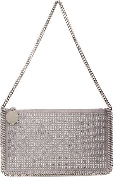 Чанта през рамо Stella McCartney Stella McCartney Falabella Crystal Pochette Shoulder Bag Металик | 7P0076WP0635, 0