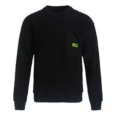 Суитчър Converse Converse Slogan Round-Neck Sweater Черно | 10019956-A01, 0