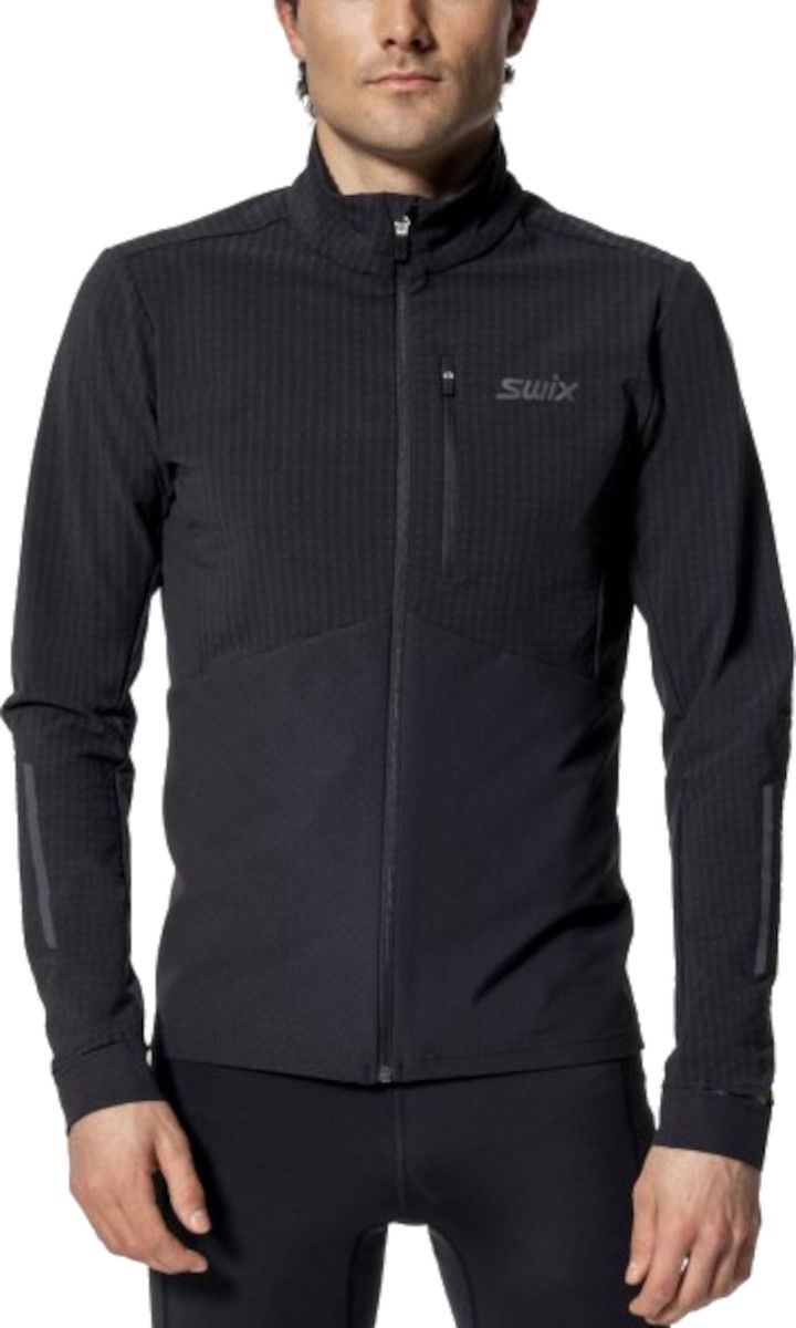 Ветровка SWIX Swix Pace Hybrid Jacket Черно | 10011-23-10000