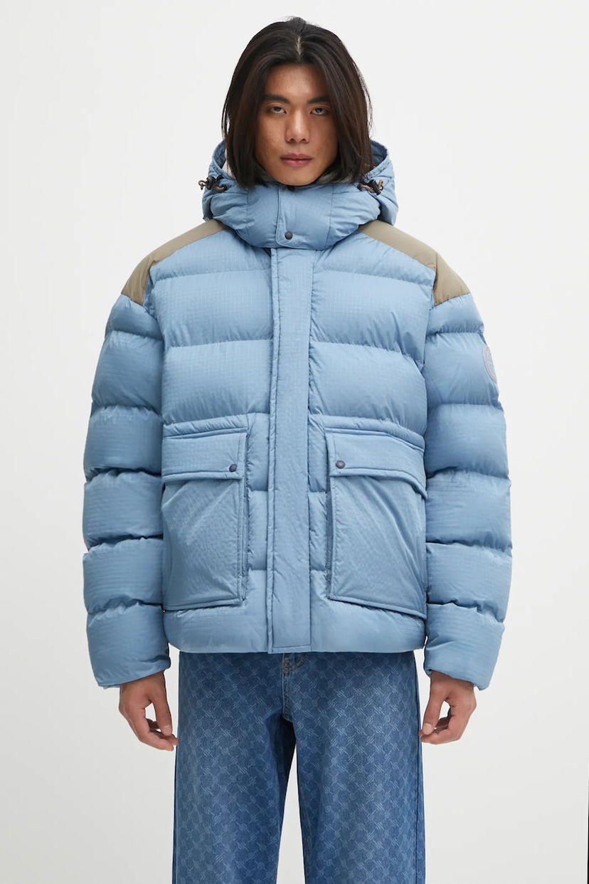 Пухо яке Napapijri Napapijri A-Gail Puffy Jacket Синьо | NP0A88Z9I841