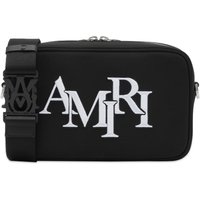 Чанта за кръста AMIRI Staggered Logo Camera Bag Черно | PS24MCC003-BLK, 1