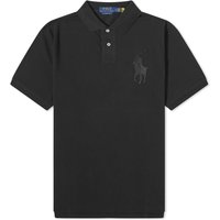 Поло тениска Polo by Ralph Lauren Leather PP Polo Tee Черно | 710920220001, 1