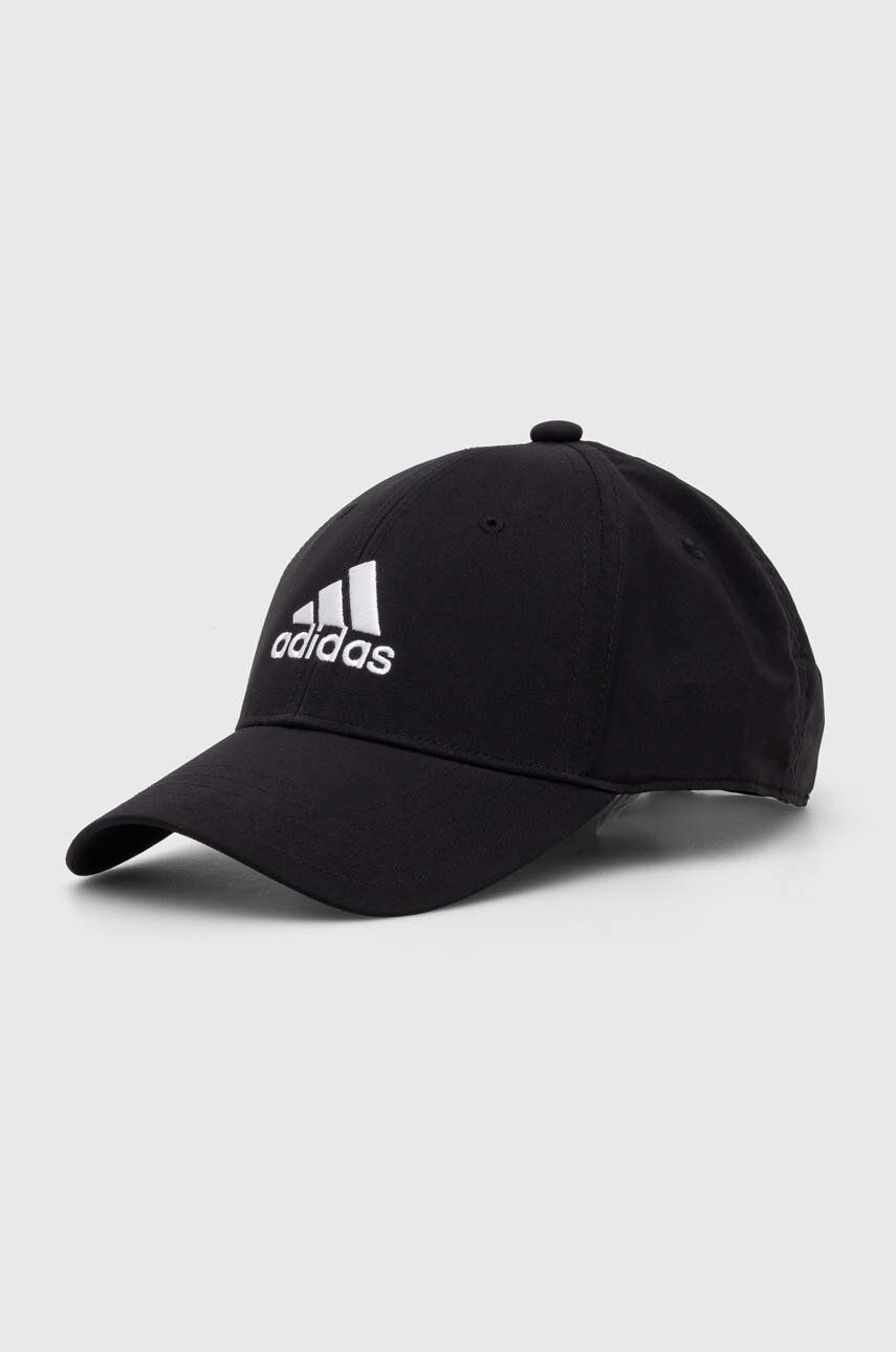 Шапка с козирка adidas Performance Embroidered Logo Lightweight Baseball Cap Черно | IB3244, 0