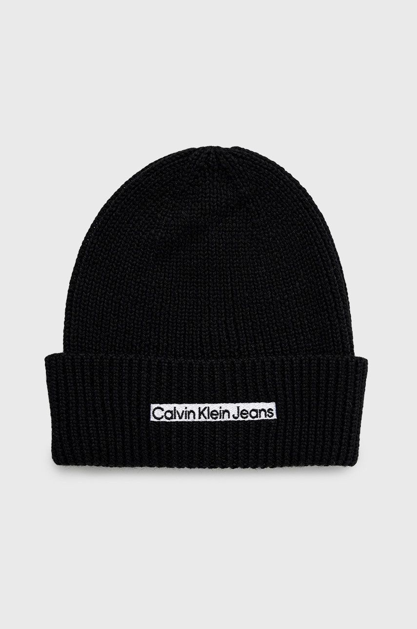 Шапка CALVIN KLEIN Beanie Черно | K50K509895.9BYY, 0