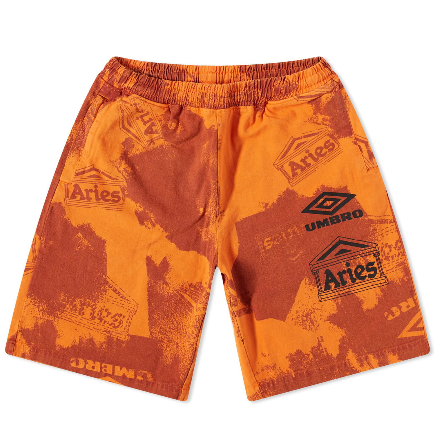 Къси панталони Aries Umbro x Pro 64 Shorts Оранжево
 | UBAR31105, 0