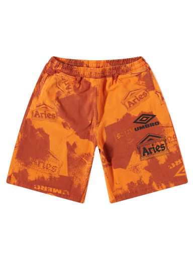 Къси панталони Aries Umbro x Pro 64 Shorts Оранжево
 | UBAR31105