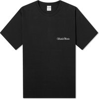 Тениска WACKO MARIA Washed Heavyweight T-Shirt Черно | 23FW-WMT-WT01-BLK, 1
