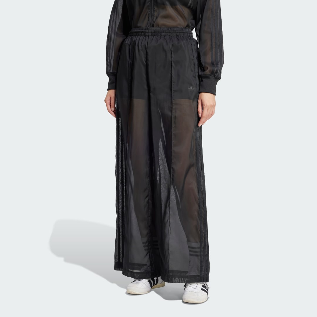 Панталони adidas Performance Adicolor Sheer Wide Leg Pants Черно | JN6124, 0