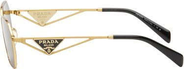 Слънчеви очила Prada Triangle Logo Sunglasses Кафяво | 0PR A51S 8056597967488, 2