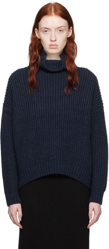 Пуловер Anine Bing ANINE BING Sydney Turtleneck Sweater Тъмно синьо | A-09-0102-420, 0
