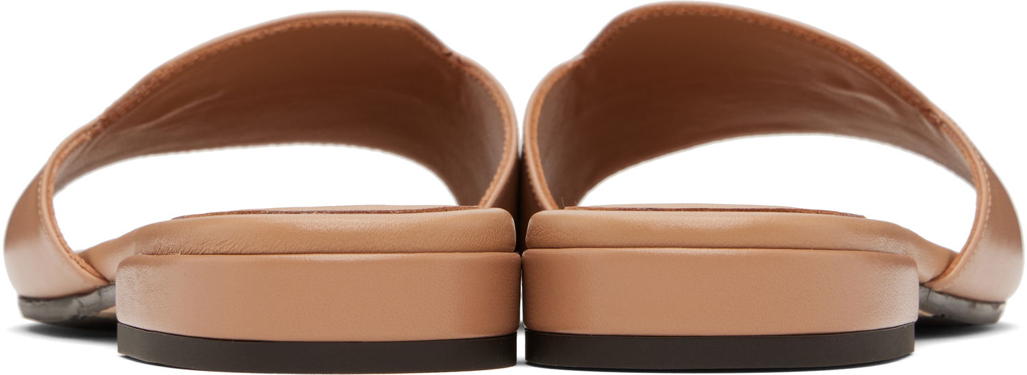 Кецове и обувки Jimmy Choo Jimmy Choo Dina Flat Sandals Бежово | DINA FLAT, 1