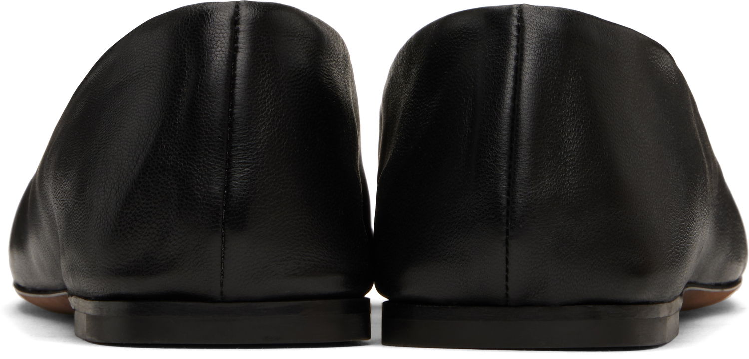 Облекло The Row The Row Square Ballerina Flats Черно | F1598-SL3, 1