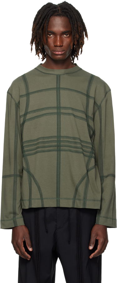 Тениска Craig Green Craig Green Flatlock Long Sleeve T-Shirt Зелено | CGAW25CJETLS11, 0