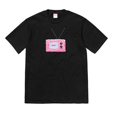 Тениска Supreme Supreme SS18 TV Graphic T-Shirt Черно | SUP-SS18-0085