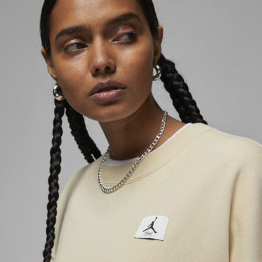 Суитчър Jordan Flight Fleece Crew Бежово | DQ4599-234, 3