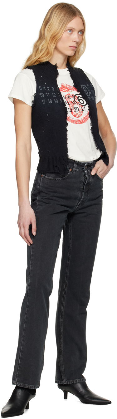 Дънки Maison Margiela MM6 Maison Margiela 5-Pocket Jeans Черно | S52LA0253 M35249, 3