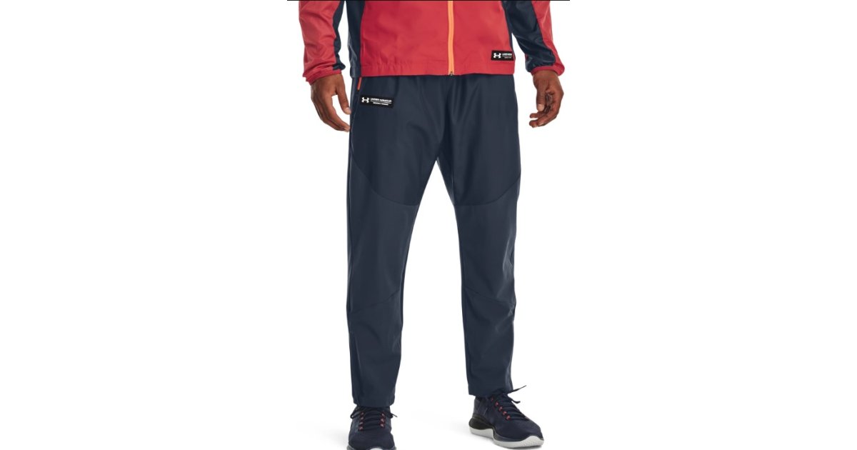 Спортни панталони Under Armour Rush Woven Pants Тъмно синьо | 1377182-044, 1