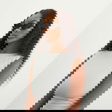 Слънчеви очила Off-White Geometric Frame Hilo Sunglasses Черно | OERI144C99PLA0011007, 5