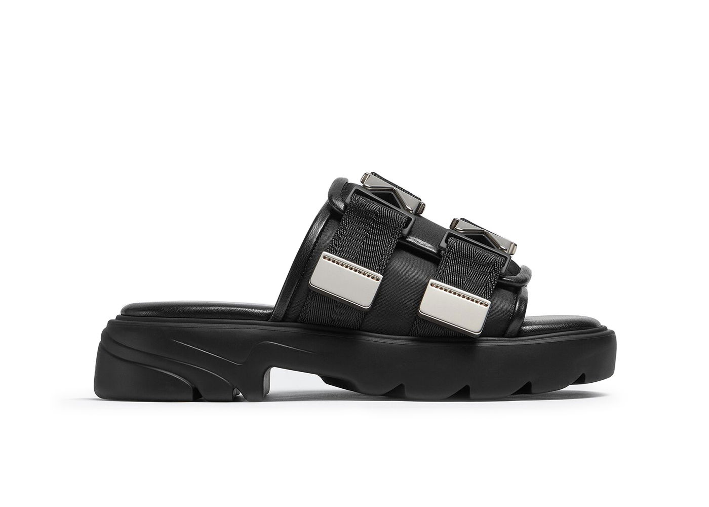 Кецове и обувки Bottega Veneta Black Flash Platform Sandals Черно | 690097V0DS21000, 0