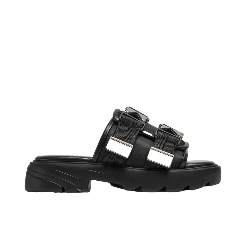 Кецове и обувки Bottega Veneta Black Flash Platform Sandals Черно | 690097V0DS21000