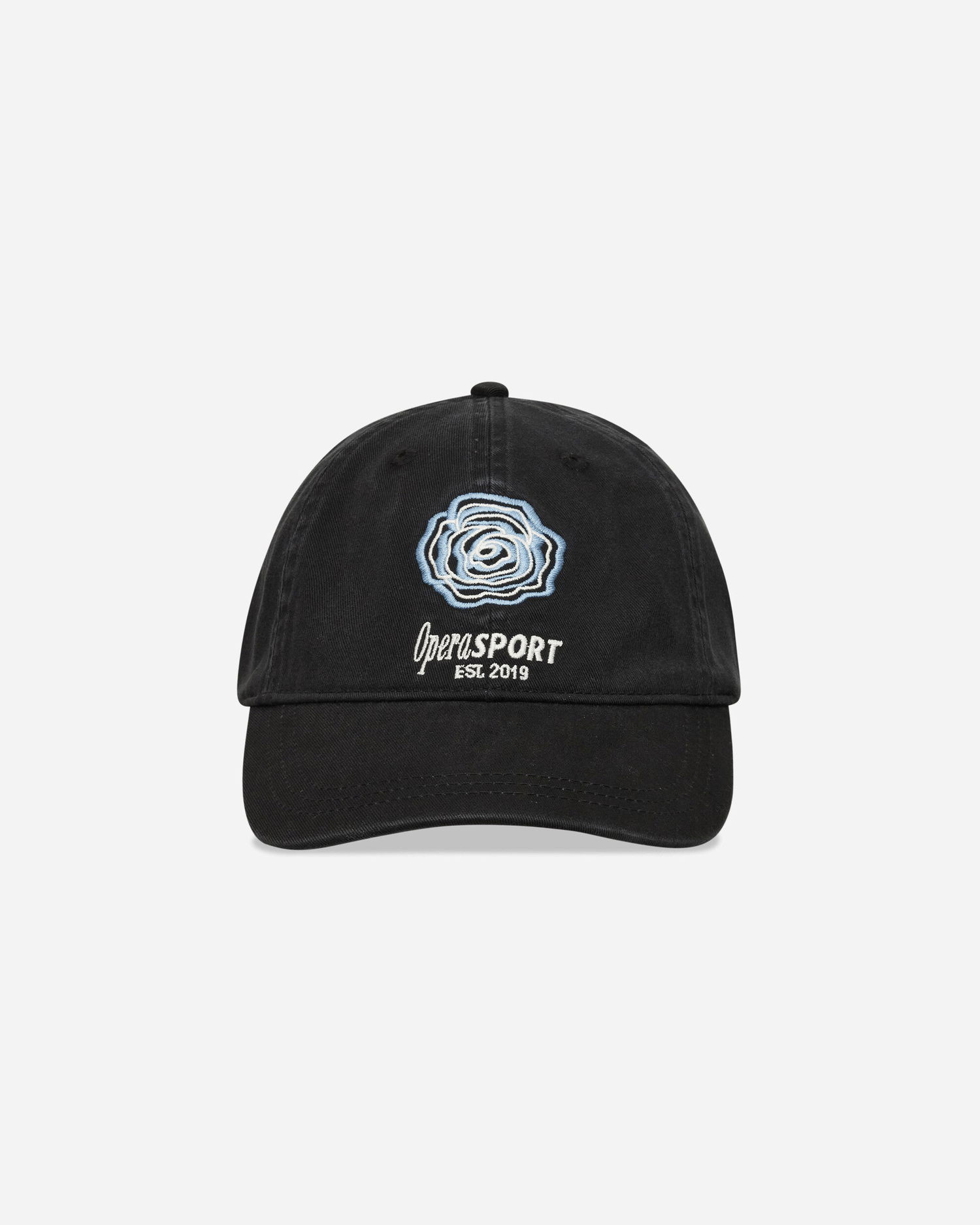 Шапка с козирка OpéraSPORT David Embroidered Rose Cap Черно | K55FW25  4, 0